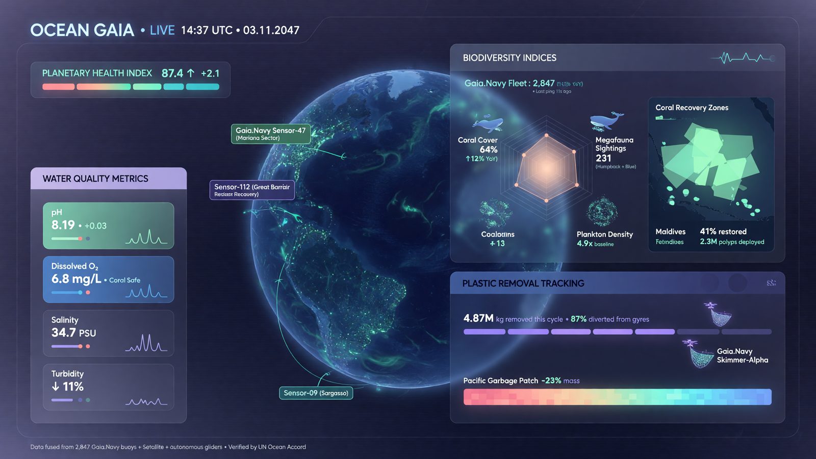 Planetary Health Index Crosses 87.4 as Fleet Data Deepens