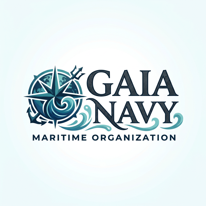 Gaia.Navy logo